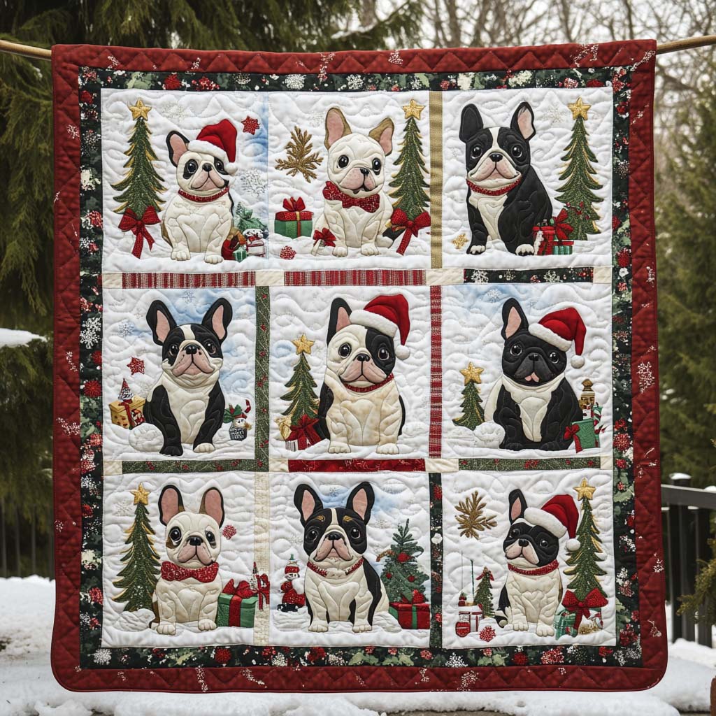 Christmas Cheer Quilted Blanket NCU0NT2031