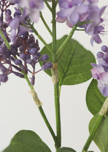 Purple Artificial Lilac Flower Stem - 34.5"