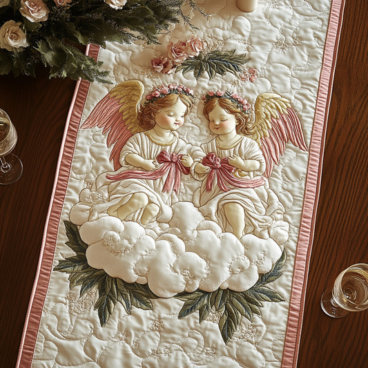 Cloud Serenade Quilted Table Runner NCU0VH1528