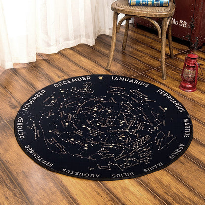 Constellation TT120805PT Round Area Rug