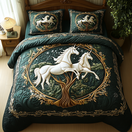 Cosmic Hoof Quilted Bedding Set NCU0DV2286