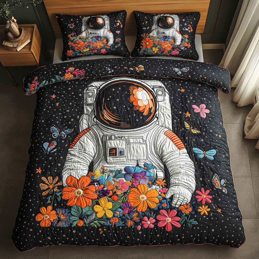 Juego de cama acolchado Cosmic Pioneer NCU0DV2667