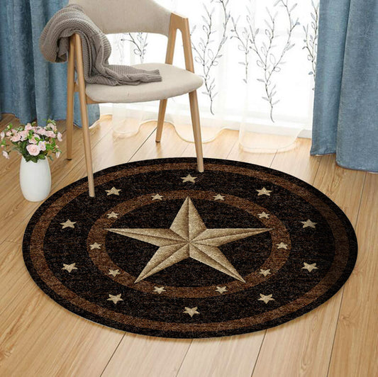 Cowboy TL210803TM Round Area Rug