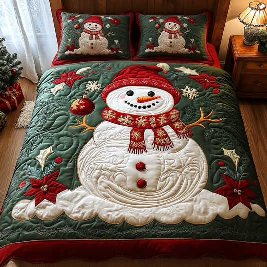 Cozy Frost Quilted Bedding Set NCU0DV1766