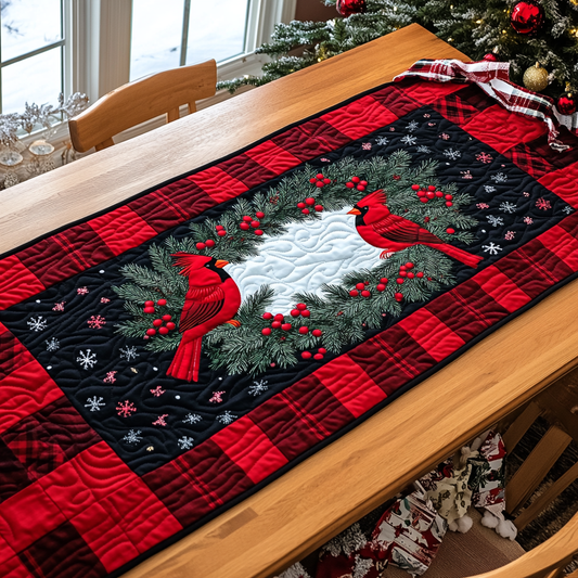 Crimson Sky Soar Quilted Table Runner NCU0DK1577