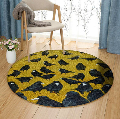 Crow DD070929RR Round Area Rug