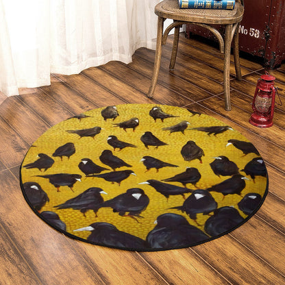 Crow DD070929RR Round Area Rug