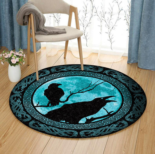 Crow DD190810RR Round Area Rug