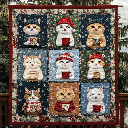 Cuddly Cats Quilted Blanket NCU0TL1238