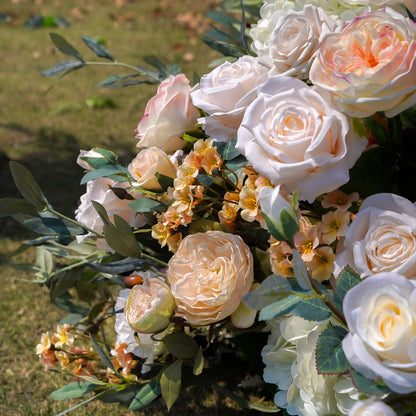 New Wedding Party Background Floral Arch Decoration