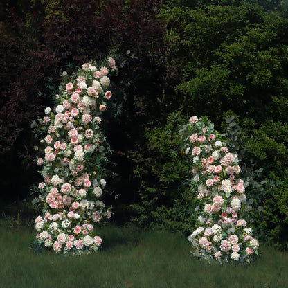 2024 New Wedding Party Background Floral Arch Decoration Including Frame