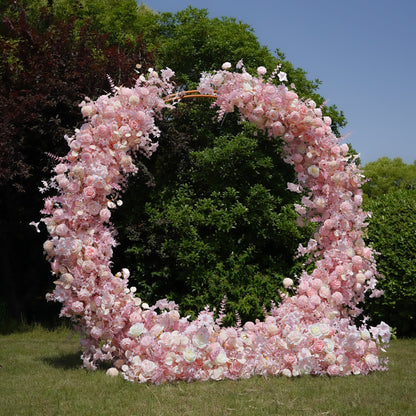 Isolde 2023 New Wedding Party Background Floral Arch Decoration