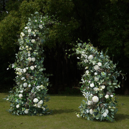 Z003:2023 New Wedding Party Background Floral Arch Decoration Including Frame