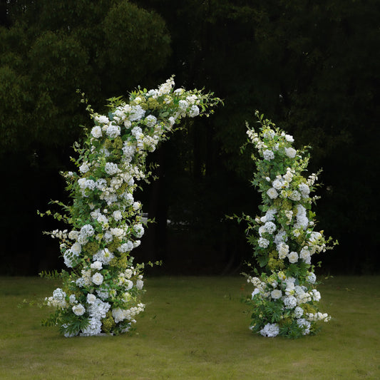 2024 New Wedding Party Background Floral Arch Decoration Including Frame