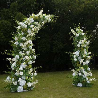 2024 New Wedding Party Background Floral Arch Decoration Including Frame