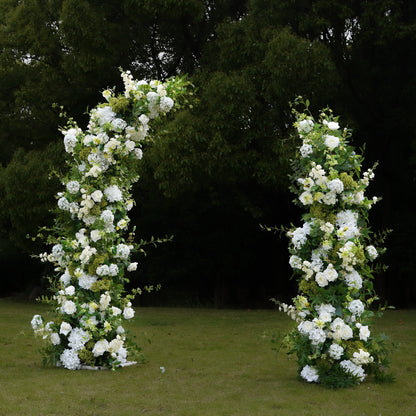 2024 New Wedding Party Background Floral Arch Decoration Including Frame