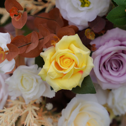 Fanny Wedding Party Background Floral Arch Decoration