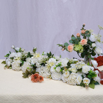 Wedding Party Lane Flower Row Table Decoration