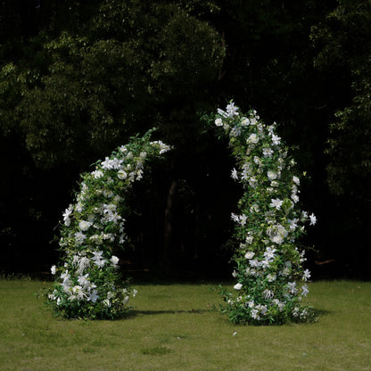 Willow flower arch:2023 New Wedding Party Background Floral Arch Decoration Including Frame