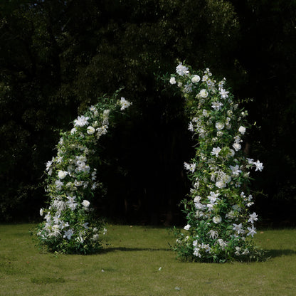 Willow flower arch:2023 New Wedding Party Background Floral Arch Decoration Including Frame