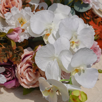 Evelyn Wedding Party Lane Flower Row Table Decoration