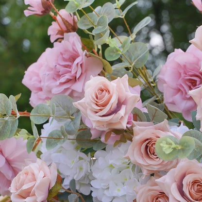 Lea Wedding Party Background Floral Arch Decoration