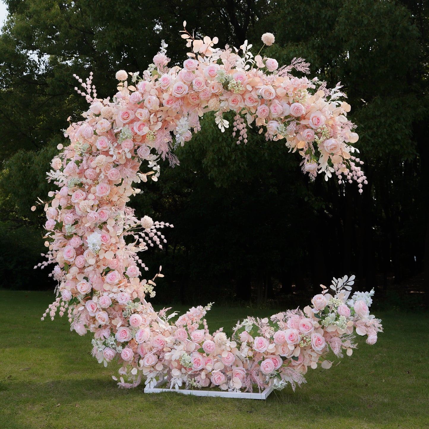 Keira 2023 New Wedding Party Background Floral Arch Decoration