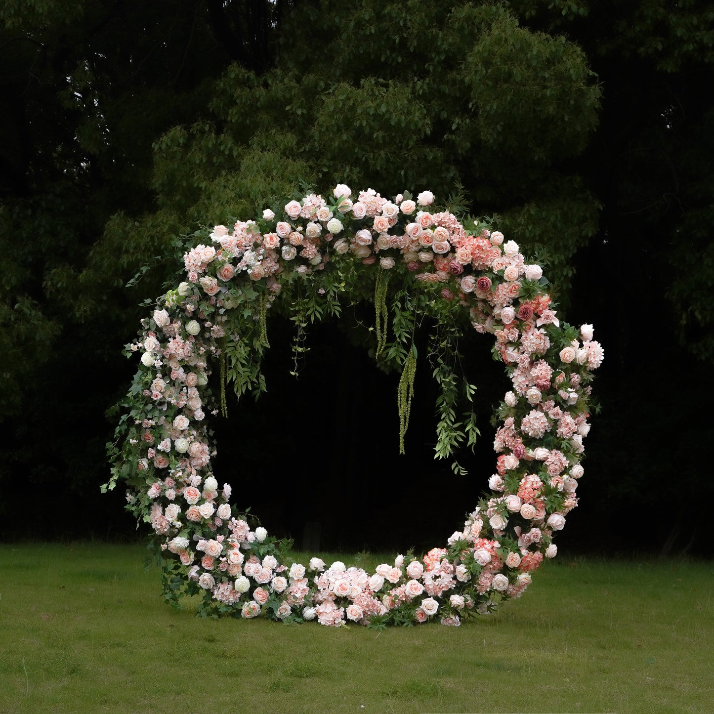 2024 New Wedding Party Background Floral Arch Decoration