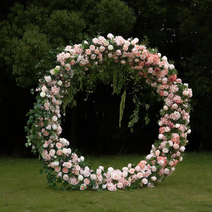 2024 New Wedding Party Background Floral Arch Decoration