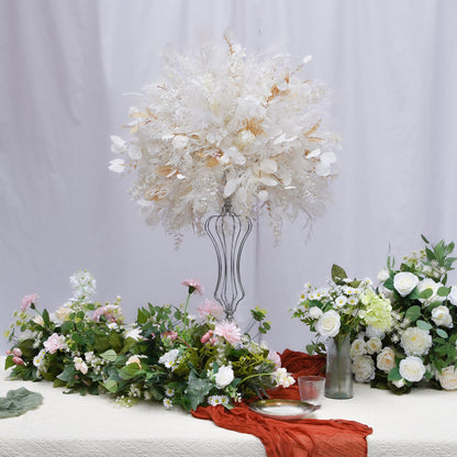 Pampas Flower Ball: Flower Centerpiece Bouquet Table Decoration Flower Ball -R068