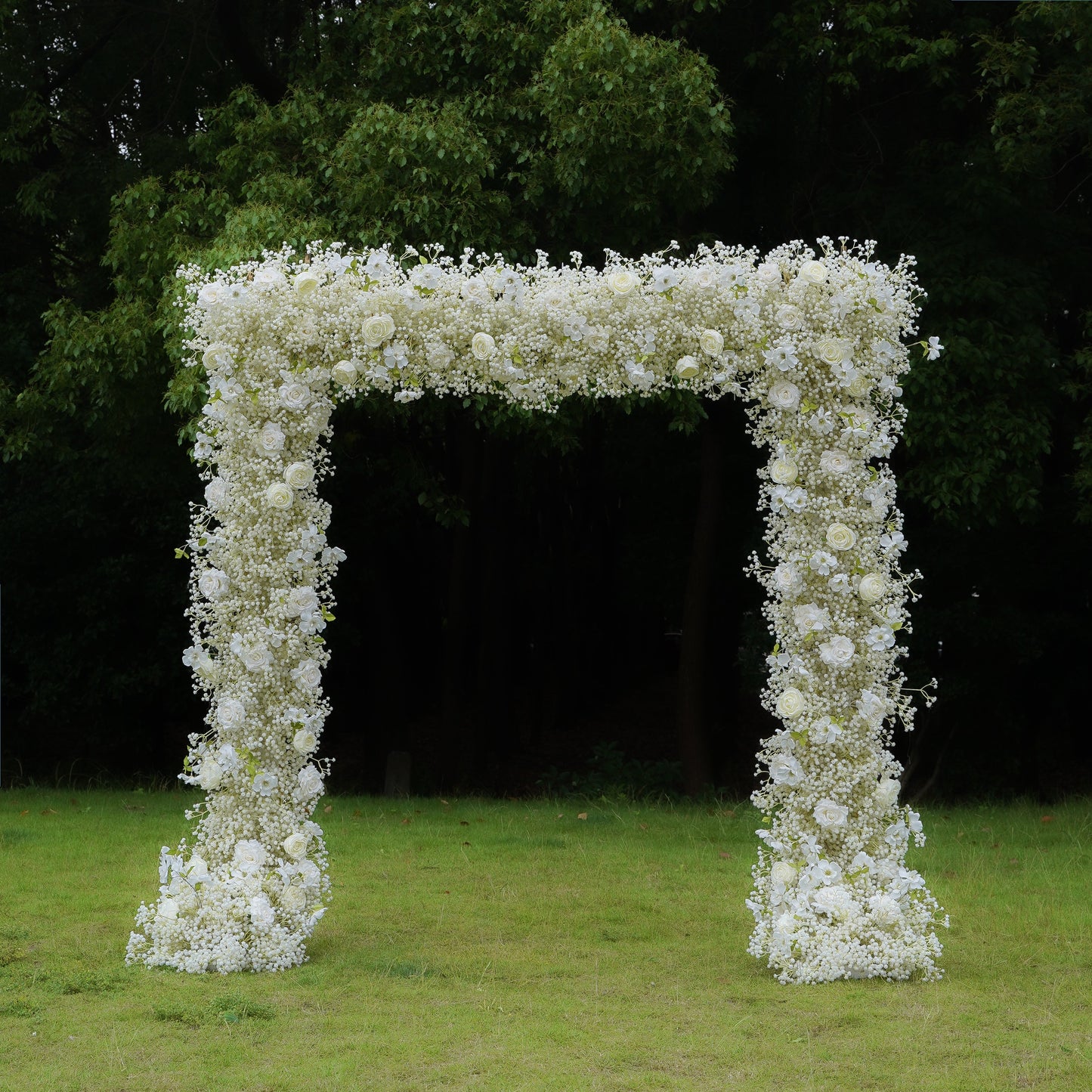 2024 New Wedding Party Background Floral Arch Decoration Including Frame