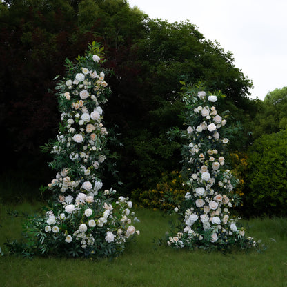 Kaia Wedding Party Background Floral Arch Decoration