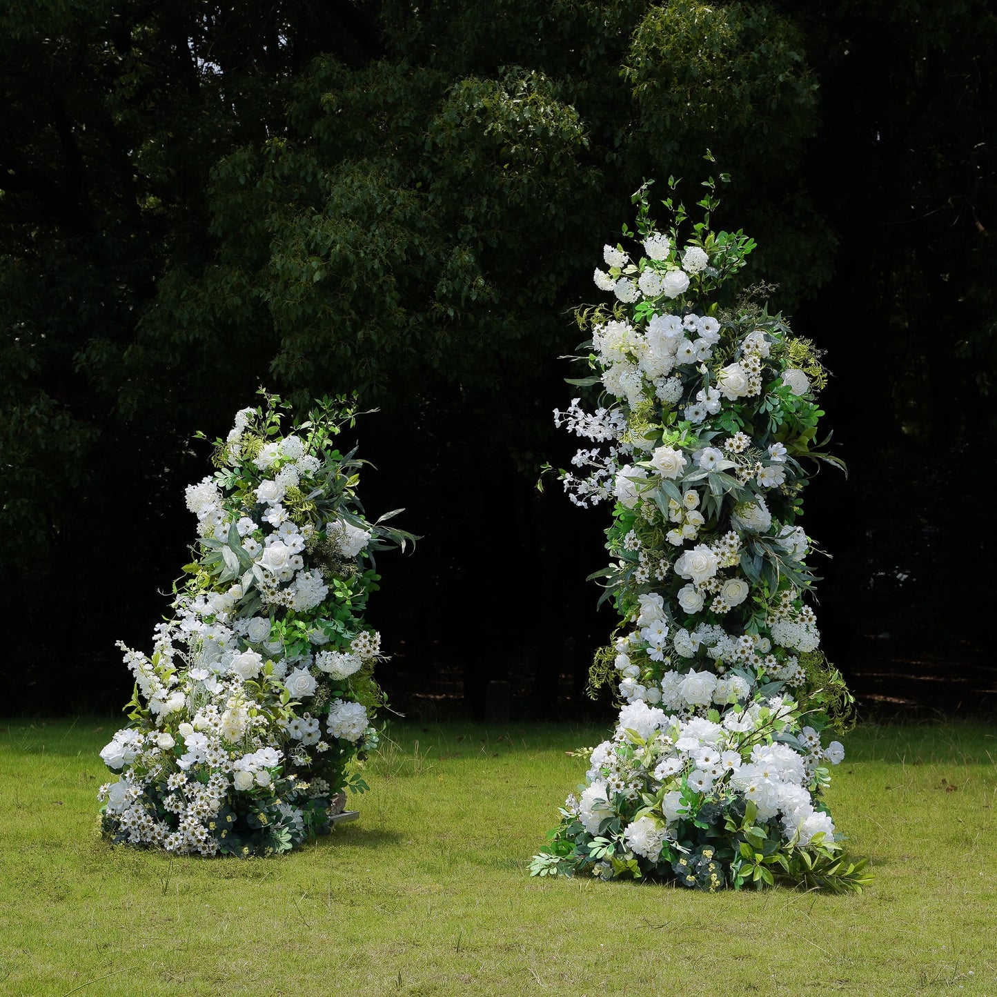 Gianna Wedding Party Background Floral Arch Decoration