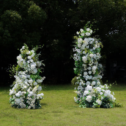 Gianna Wedding Party Background Floral Arch Decoration