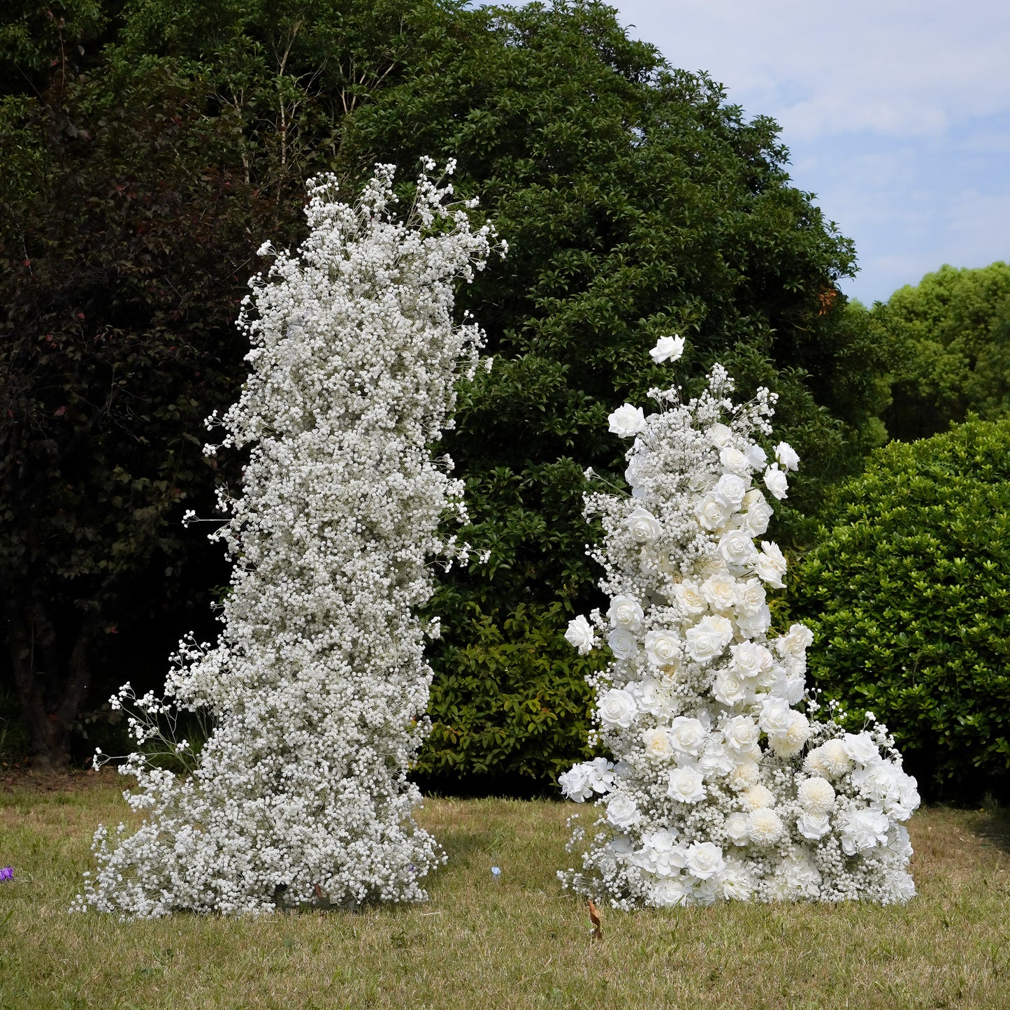 Amelia Wedding Party Background Floral Arch Decoration