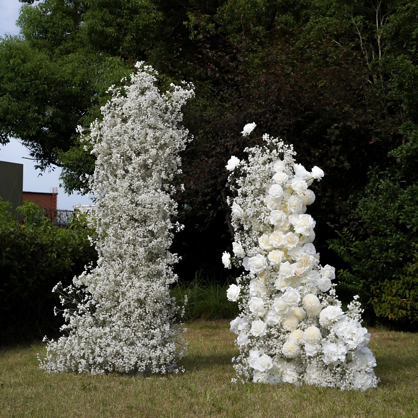 Amelia Wedding Party Background Floral Arch Decoration