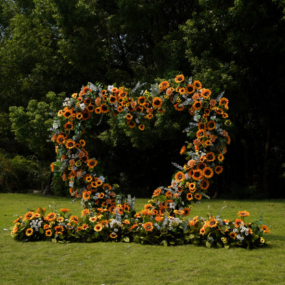 2023 New Wedding Party Background Floral Arch Decoration Including Frame