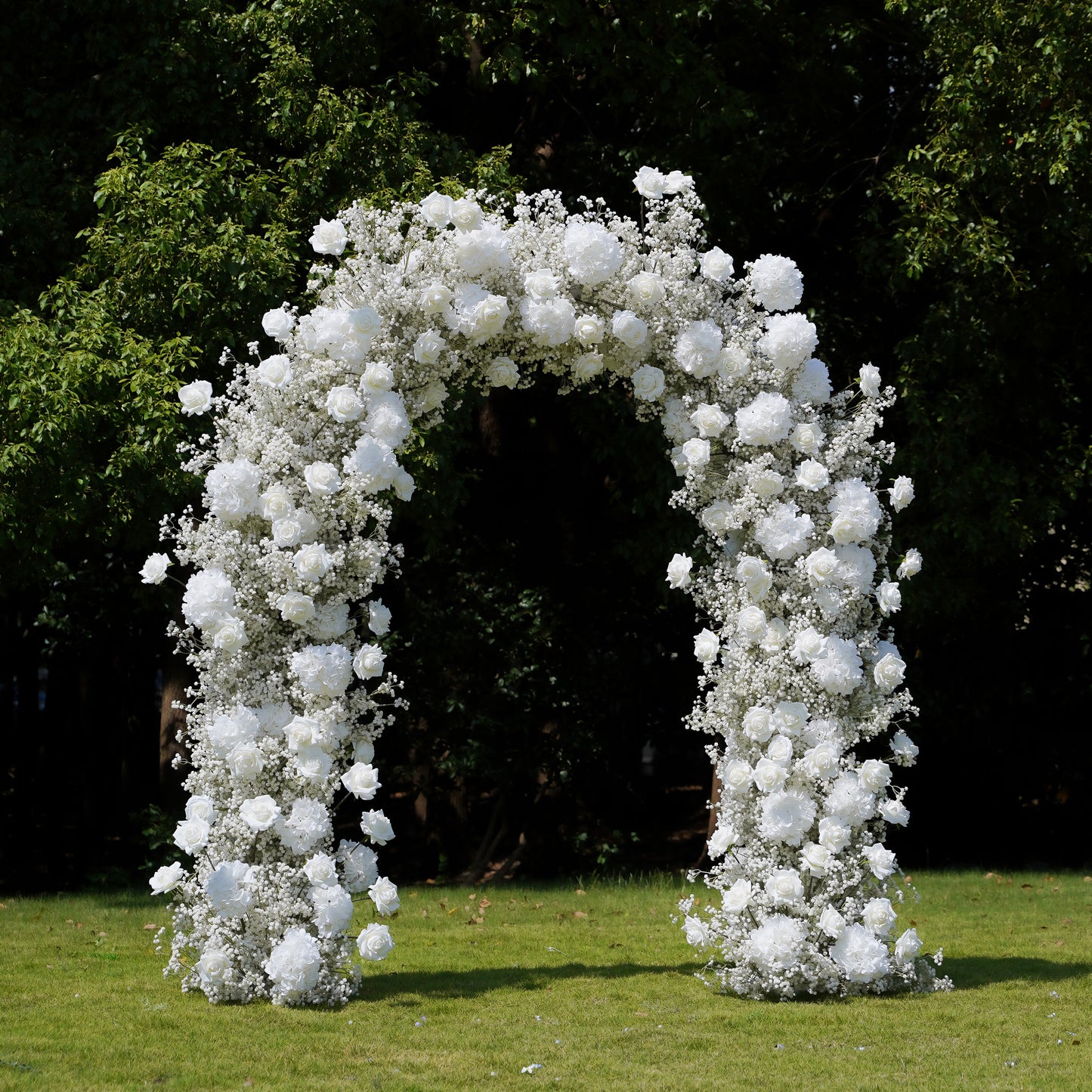 2024 New Wedding Party Background Floral Arch Decoration