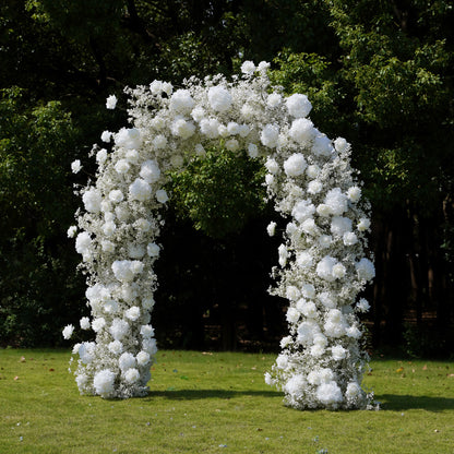 2024 New Wedding Party Background Floral Arch Decoration