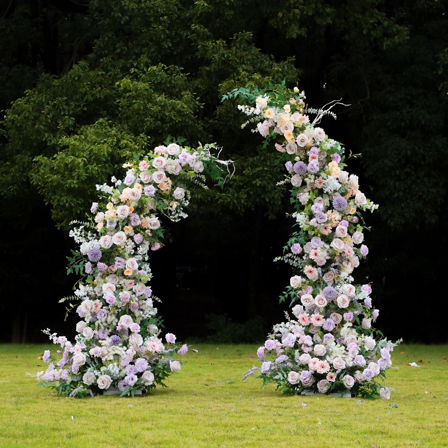 Tee:2023 New Wedding Background Floral Arch Including Frame -R967