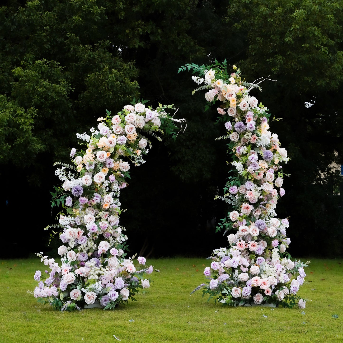 Tee:2023 New Wedding Background Floral Arch Including Frame -R967