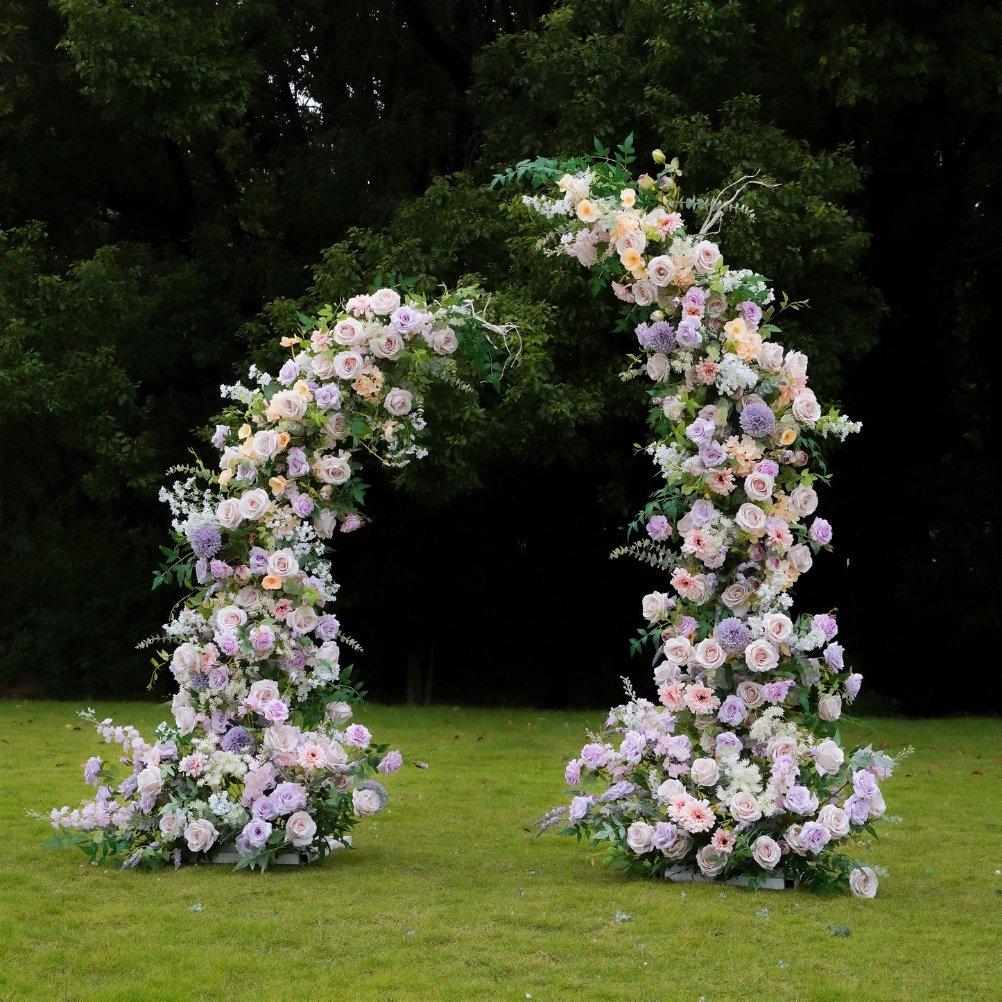 Tee:2023 New Wedding Background Floral Arch Including Frame -R967