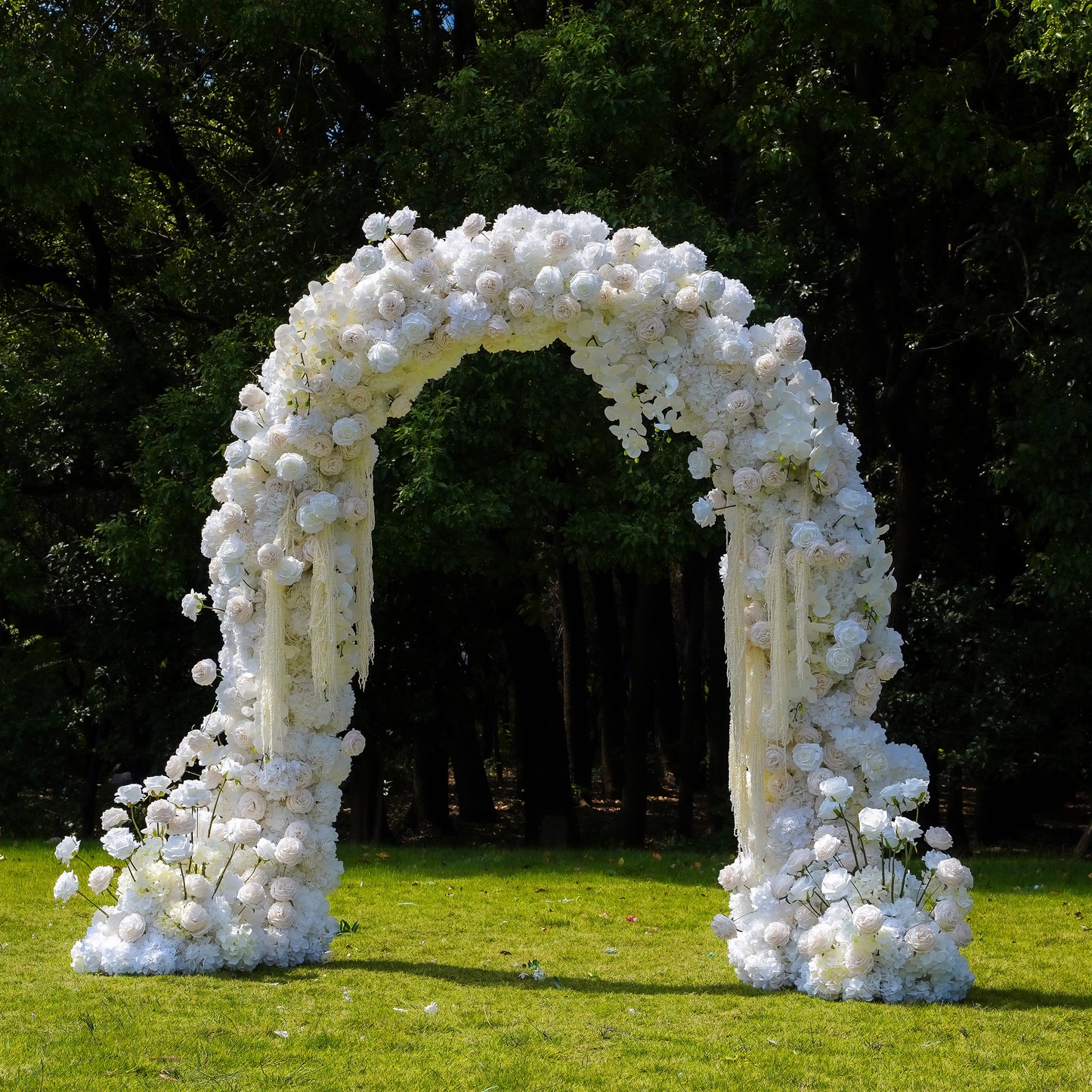 Z013:2023 New Wedding Party Background Floral Arch Decoration Including Frame