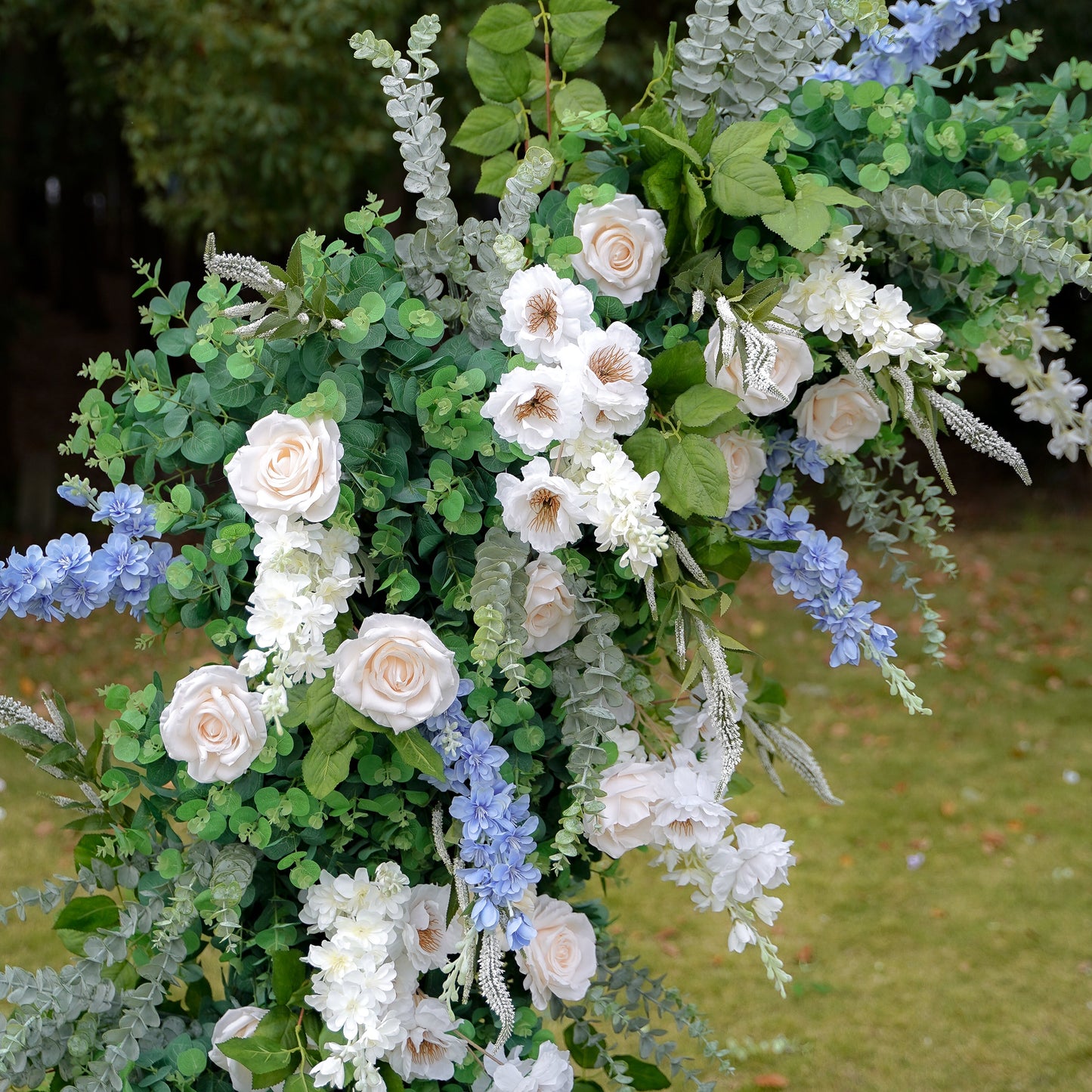 Wedding Party Background Floral Arch Decoration