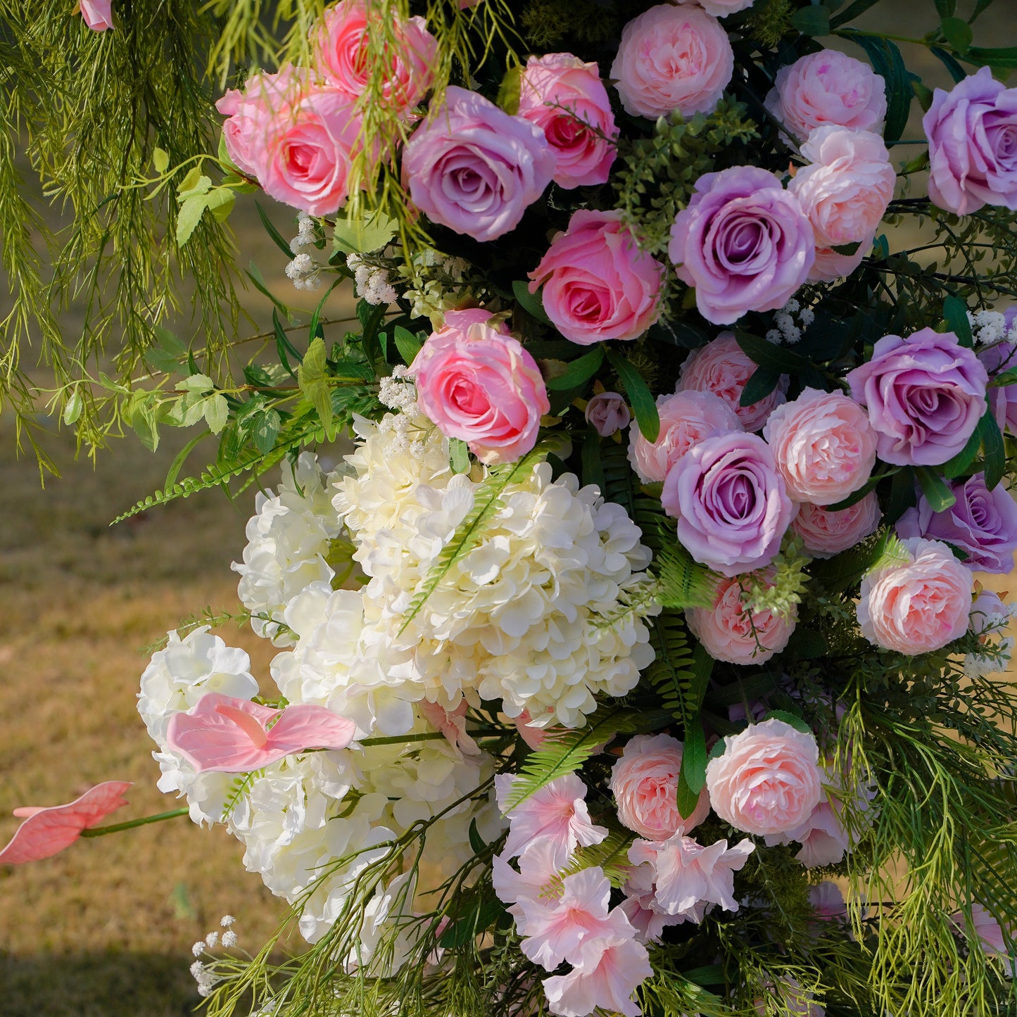 Mabry : Rose Morning Floral Arch Decoration Including Frame