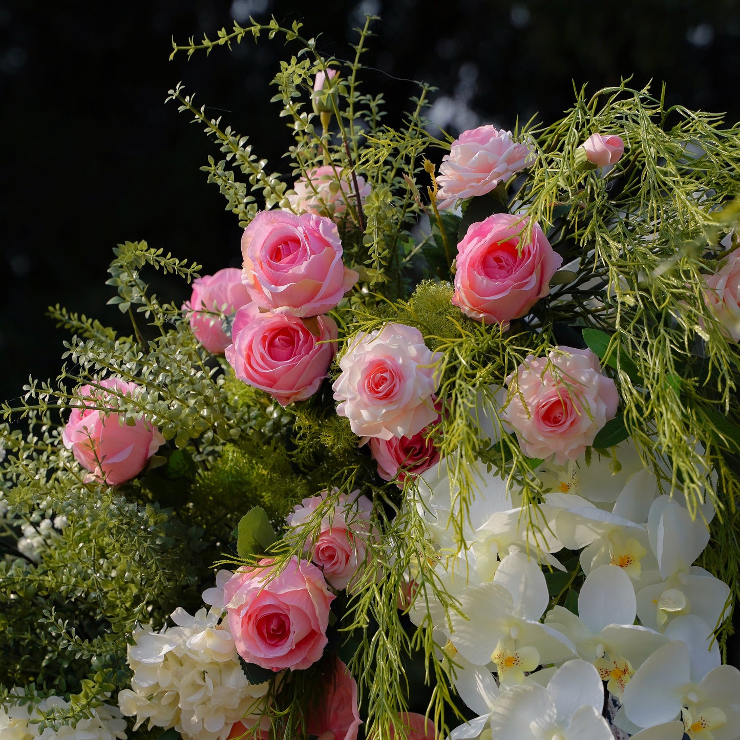 Mabry : Rose Morning Floral Arch Decoration Including Frame