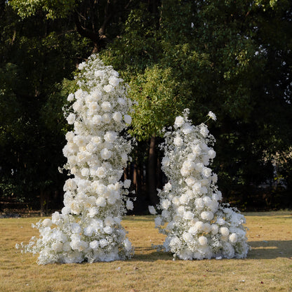 Sky Wedding Party Background Floral Arch Decoration