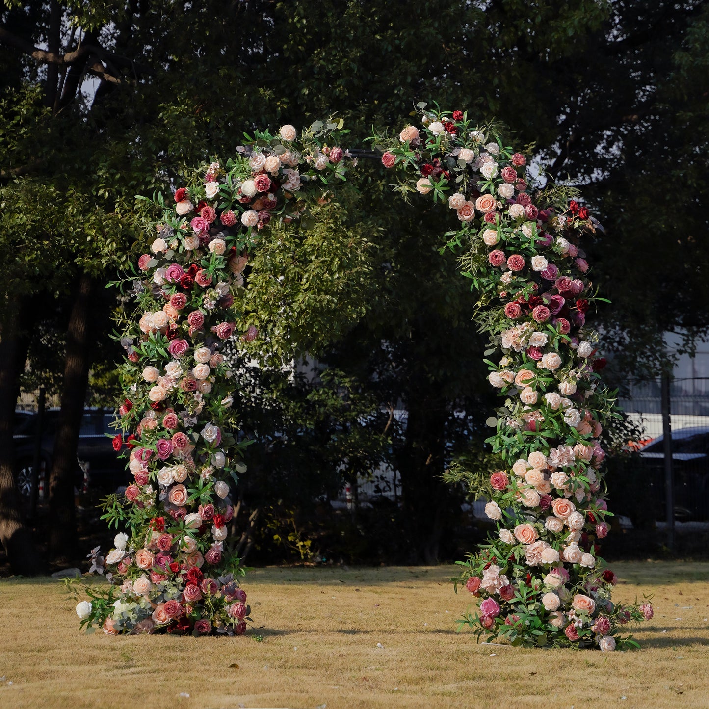 Moet : 2023 New Wedding Party Background Floral Arch Decoration Including Frame