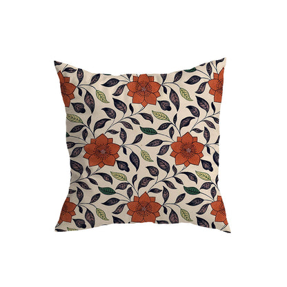 Retro Dahlia Cushion Covers