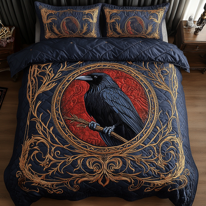 Dark Watcher 3-Piece Quilted Bedding Set NCU0DK2671